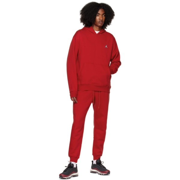 나이키 나이키 조던 Nike Jordan Red Brooklyn Hoodie 231445M202010