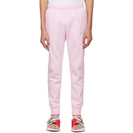 Nike Pink Embroidered Lounge Pants 222011M190038