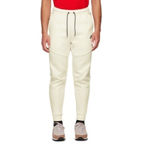 Nike White Sportswear Tech Lounge Pants 222011M190042