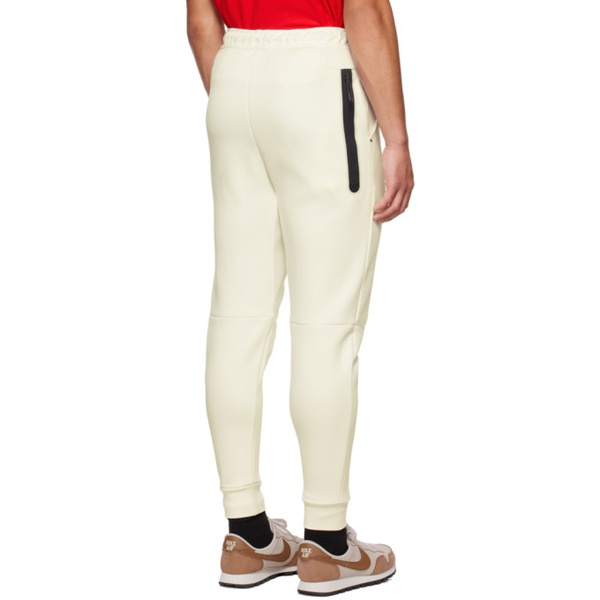 나이키 Nike White Sportswear Tech Lounge Pants 222011M190042
