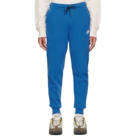 Nike Blue Cotton Lounge Pants 222011M190012