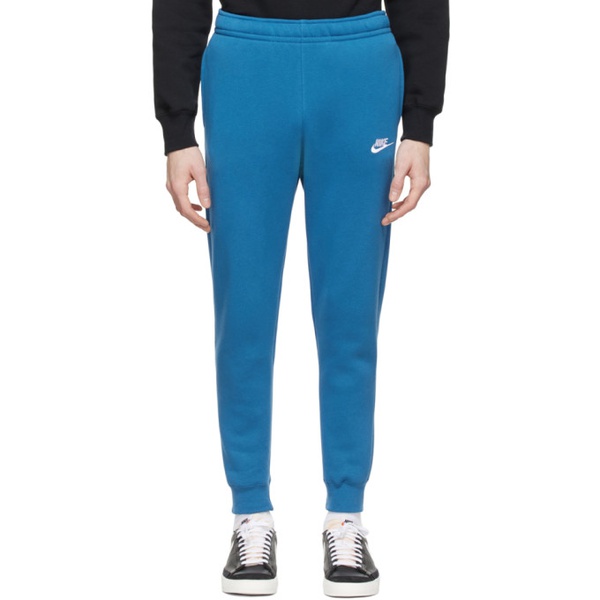 나이키 Nike Blue Sportswear Club Lounge Pants 222011M190007