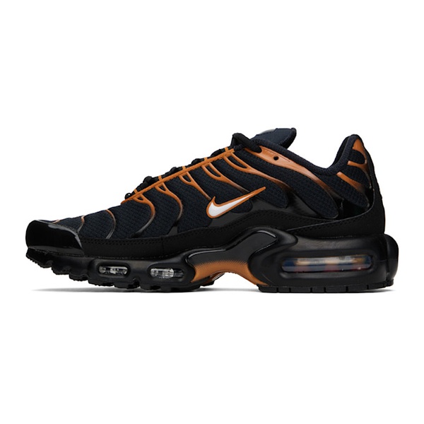 나이키 Nike Black & Orange Air Max Plus Sneakers 242011M237035