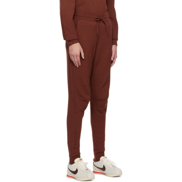 나이키 Nike Brown Embroidered Lounge Pants 231011F086044