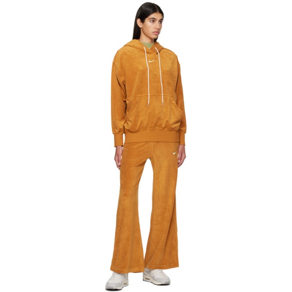 나이키 Nike Orange Wide-Leg Lounge Pants 231011F086055