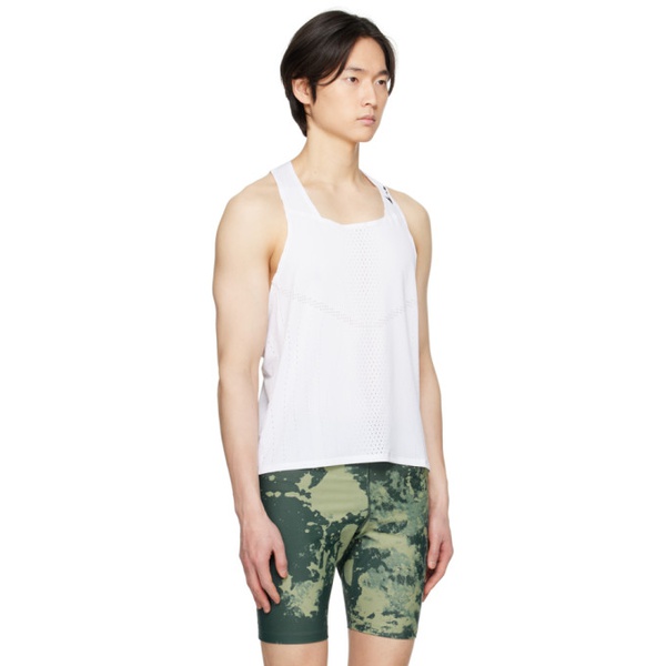 나이키 Nike White AeroSwift Tank Top 232011M214002