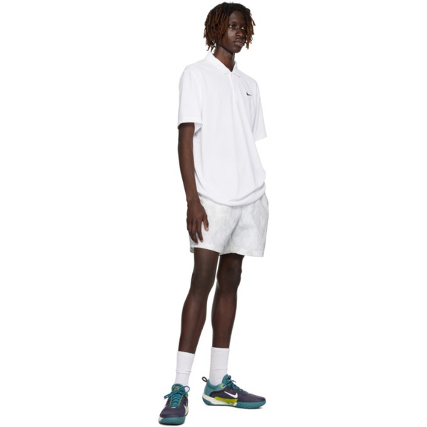 나이키 Nike Gray Drawstring Shorts 232011M193013