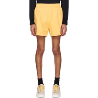 Nike Yellow Trend Shorts 231011M193023