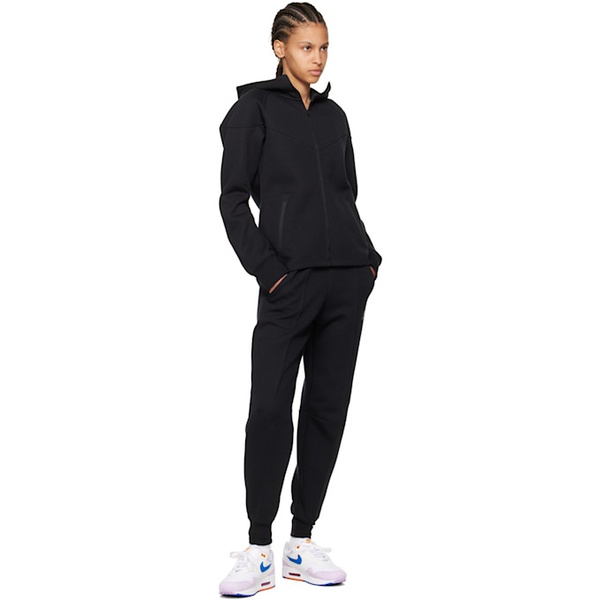 나이키 Nike Black Sportswear Tech Lounge Pants 242011F086011