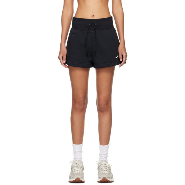 나이키 Nike Black Sportswear Phoenix Shorts 242011F088012