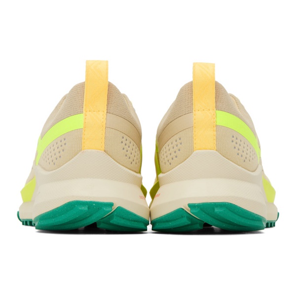 나이키 Nike Beige React Pegasus Trail 4 Sneakers 231011M237191