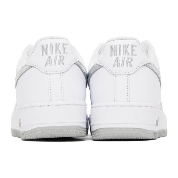 나이키 Nike White Color of the Month Air Force 1 Low Sneakers 231011M237085