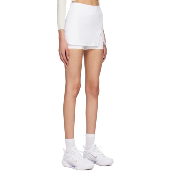 나이키 Nike White Dri-FIT Victory Skirt 231011F541028