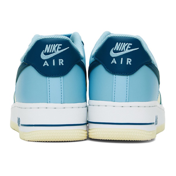 나이키 Nike Blue & 오프화이트 Off-White Air Force 1 07 Sneakers 242011M237007