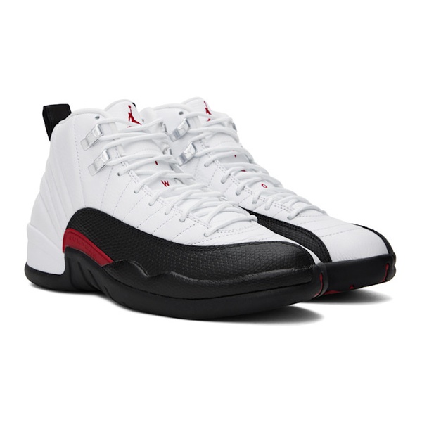 나이키 나이키 조던 Nike Jordan White Air Jordan 12 R에트로 ETRO Taxi Flip Sneakers 242445M236011