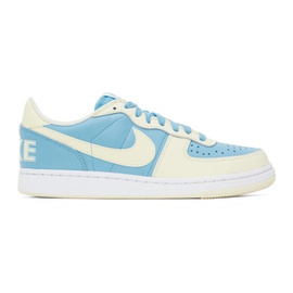 Nike Blue & 오프화이트 Off-White Terminator Low Sneakers 242011M237008