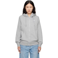 Nike Gray Sportswear Club Hoodie 242011F097008