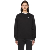 Nike Black Cotton Sweatshirt 222011F098006