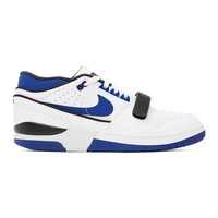 Nike White & Blue Air Alpha Force 88 Sneakers 242011M237036