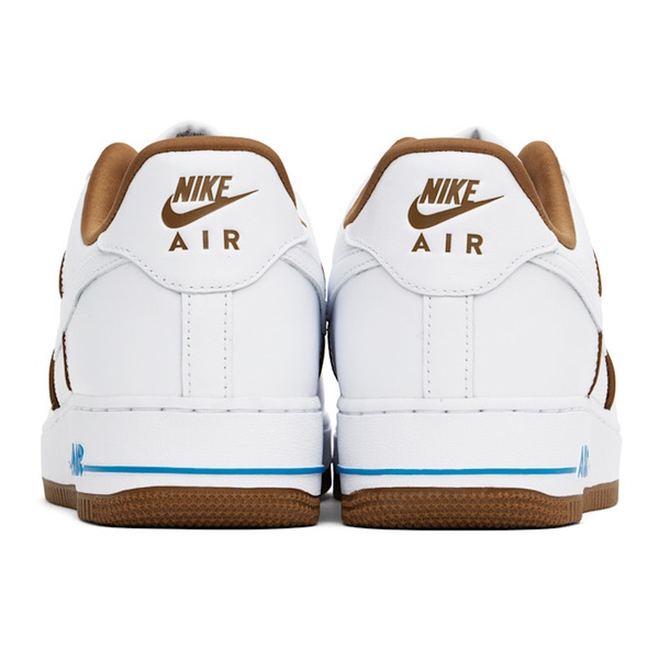 나이키 Nike White & Tan Air Force 1 07 LX Sneakers 242011M237042