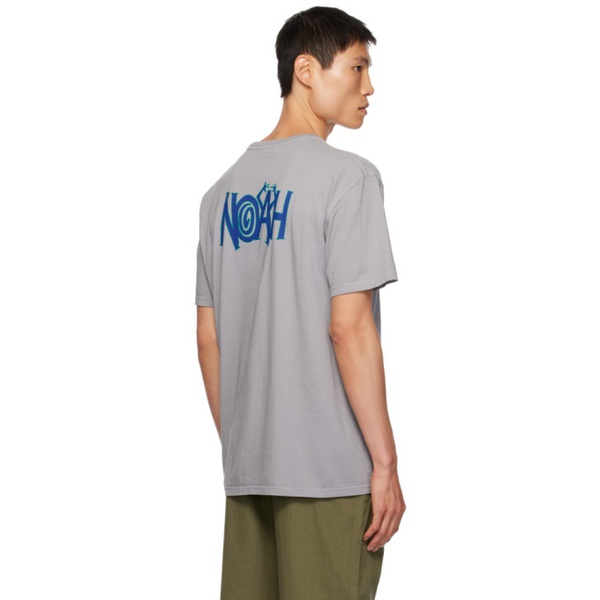  노아 Noah Gray Chaos T-Shirt 232876M213014