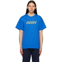 노아 Noah Blue AO T-Shirt 231876M213026