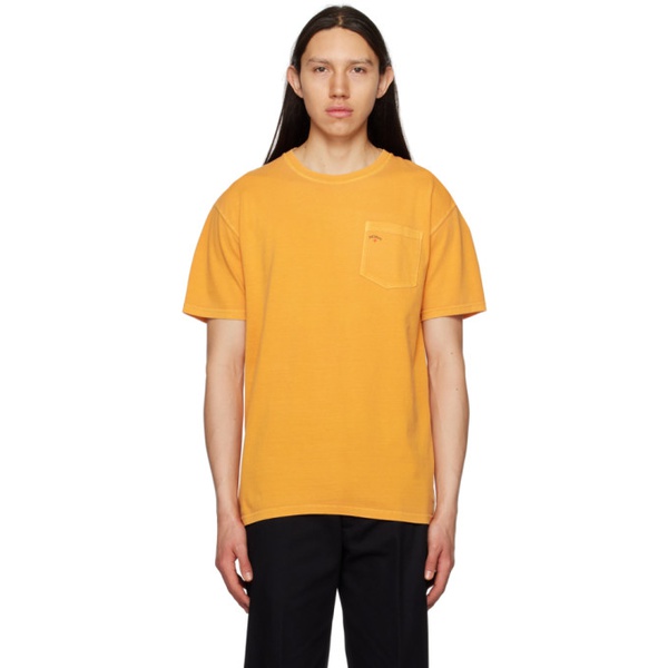  노아 Noah Orange Core T-Shirt 231876M213007