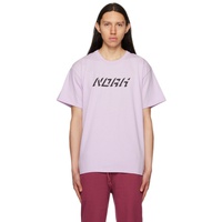 노아 Noah Purple AO T-Shirt 231876M213028