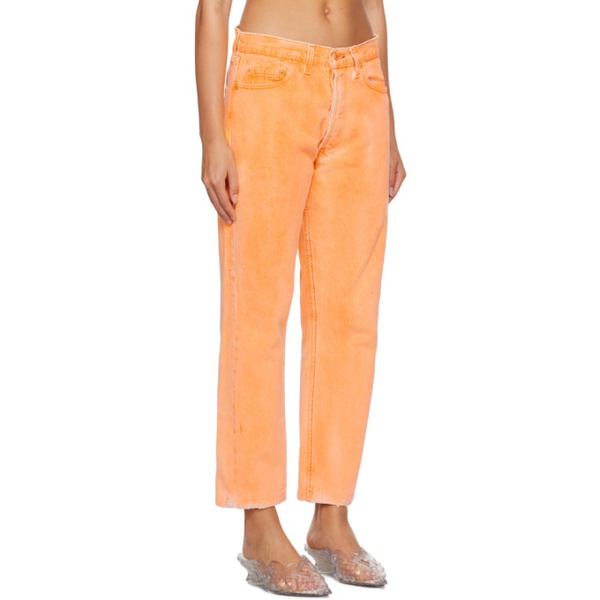  NotSoNormal Orange High Jeans 222438F069005