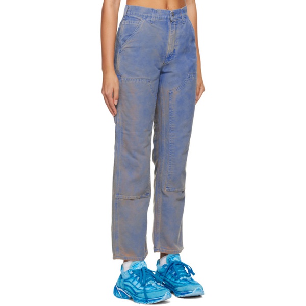  NotSoNormal Blue Paneled Jeans 222438F069004