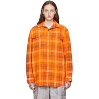 NotSoNormal Orange Reflect Shirt 222438F109008