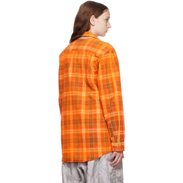  NotSoNormal Orange Reflect Shirt 222438F109008