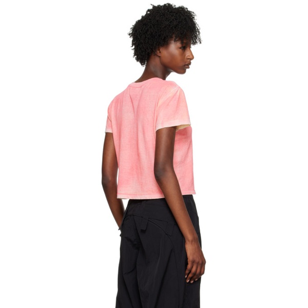  NotSoNormal Pink Micro T-Shirt 231438F110009