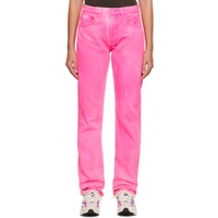 NotSoNormal Pink High Jeans 221438F069026