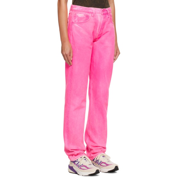  NotSoNormal Pink High Jeans 221438F069026
