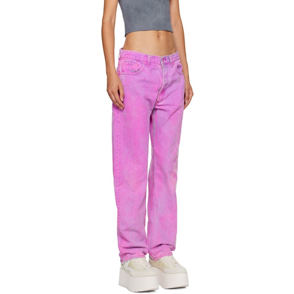  NotSoNormal Pink High Jeans 231438F069001