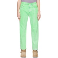 NotSoNormal Green High Jeans 222438M186000