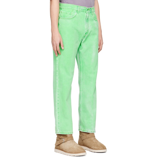  NotSoNormal Green High Jeans 222438M186000