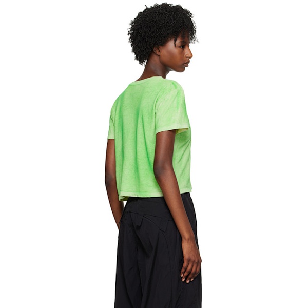 NotSoNormal Green Micro T-Shirt 231438F110011
