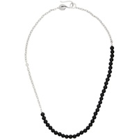 넘버링 Numbering Silver & Black #7731 Necklace 241439F023034