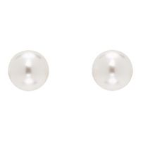 넘버링 Numbering White #9100 Earrings 242439F022010