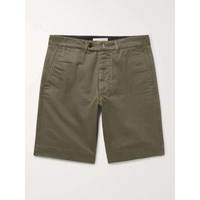 OFFICINE GEENEERALE Fisherman Cotton-Twill Shorts 4146401442845378