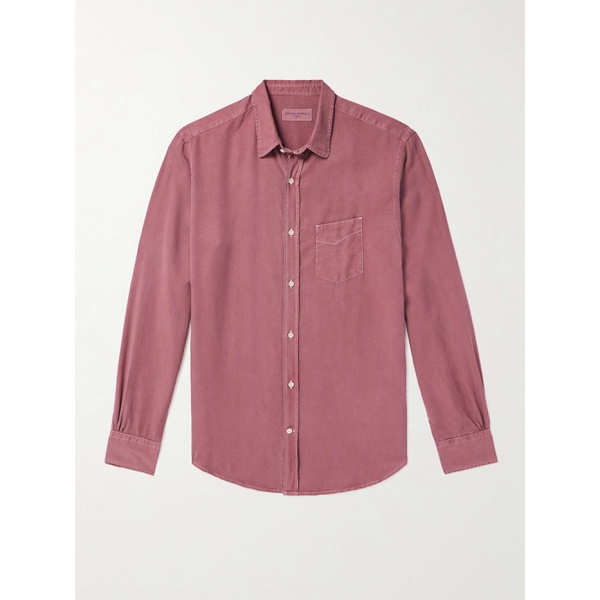  OFFICINE GEENEERALE Lipp Garment-Dyed Lyocell Shirt 1647597307318978