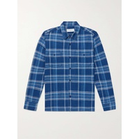 OFFICINE GEENEERALE Ahmad Checked Cotton Shirt 43769801097038590