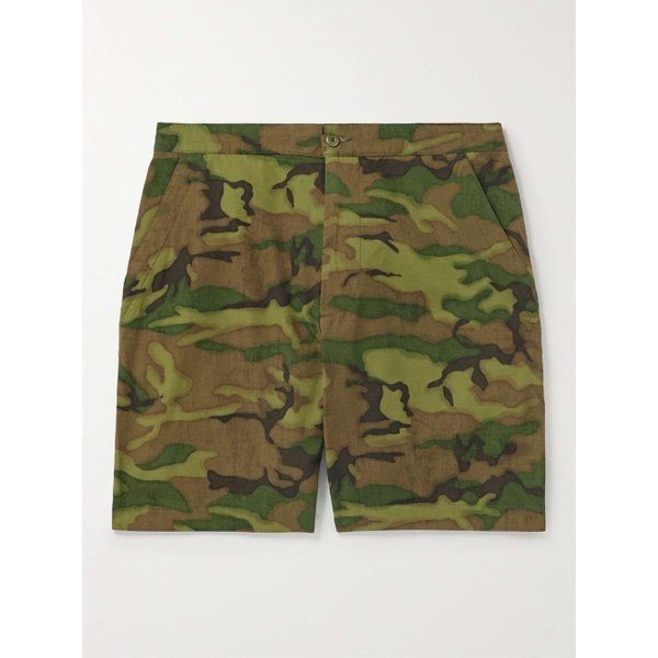  OFFICINE GEENEERALE Piece CA모우 MOUFLAGE-PRINT Cotton-Ripstop Shorts 1647597307307447