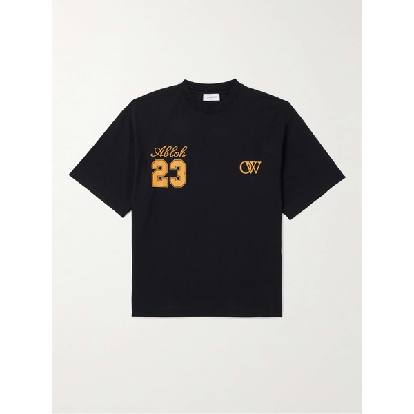  오프화이트 OFF-WHITE Skate Logo-Print Cotton-Jersery T-Shirt 1647597321240469