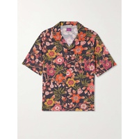 ONIA Camp-Collar Floral-Print Woven Shirt 1647597323780400