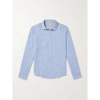 ONIA Spread-Collar Linen Shirt 1647597323780608