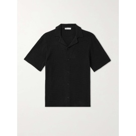 ONIA Camp-Collar Cotton-Blend Shirt 1647597323780476