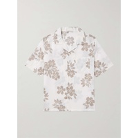 ONIA Air Convertible-Collar Floral-Print Linen and Lyocell-Blend Shirt 1647597323780651